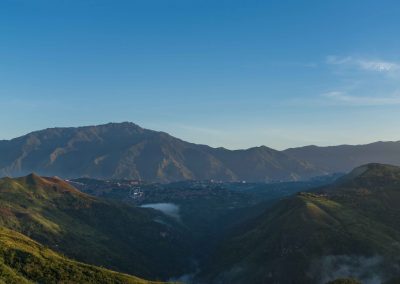 Panorama El Avila visto desde Lomas de la Lagunita con sus tres picos